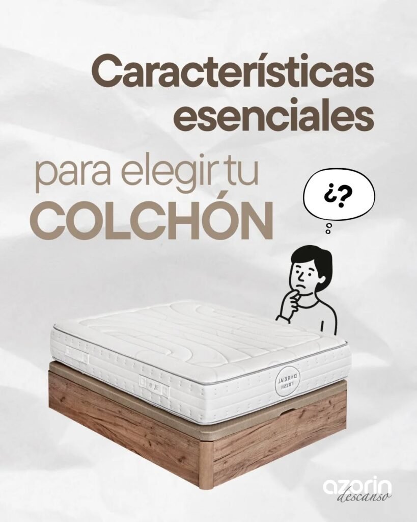 Les característiques essencials per triar un matalàs segons Azorín Descanso són: materials de qualitat, ergonomia, transpirabilitat, fermesa adequada i adaptabilitat al teu estil de descans. Aquests criteris apareixen de manera recurrent en el catàleg i descripcions tècniques de la marca, que destaca la selecció exhaustiva de materials i l’ús de tecnologia avançada per garantir un descans òptim.